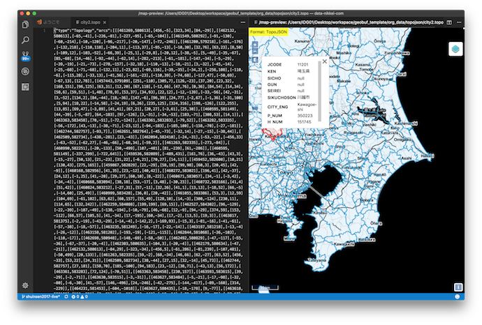 VSCode Map Preview